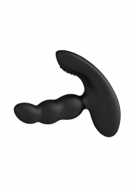 Черный силиконовый стимулятор простаты Levett Nitoc с пультом ДУ - Levett - в Кисловодске купить с доставкой