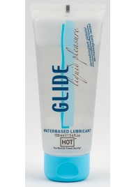 Интимная смазка на водной основе Glide - 100 мл. - HOT - купить с доставкой в Кисловодске