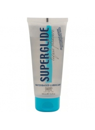 Интимная смазка на водной основе Superglide - 100 мл. - HOT - купить с доставкой в Кисловодске