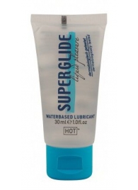 Гель-смазка на водной основе для чувствительной кожи Superglide - 30 мл. - HOT - купить с доставкой в Кисловодске