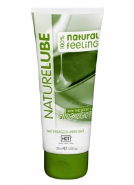 Смазка на водной основе с алоэ вера Nature Lube - 30 мл. - HOT - купить с доставкой в Кисловодске