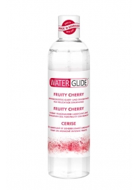 Лубрикант на водной основе с ароматом вишни FRUITY CHERRY - 300 мл. - Waterglide - купить с доставкой в Кисловодске