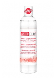 Лубрикант на водной основе с ароматом клубники SWEET STRAWBERRY - 300 мл. - Waterglide - купить с доставкой в Кисловодске