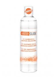 Гель-смазка 2-в-1 MASSAGE   LUBRICANT GUARANA - 300 мл. - Waterglide - купить с доставкой в Кисловодске
