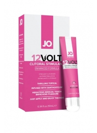 Возбуждающая сыворотка мощного действия JO Volt 12V - 10 мл. - System JO - купить с доставкой в Кисловодске