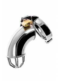 Серебристый мужской пояс верности TOYFA Metal - ToyFa - купить с доставкой в Кисловодске