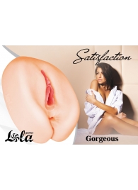 Мастурбатор с 2 тоннелями Satisfaction Gorgeous - Lola Games - в Кисловодске купить с доставкой