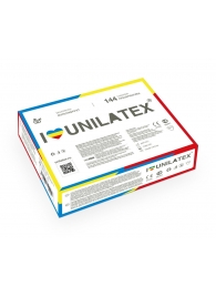 Разноцветные ароматизированные презервативы Unilatex Multifruits - 144 шт. - Unilatex - купить с доставкой в Кисловодске