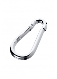 Серебристый карабин TOYFA Metal - ToyFa - купить с доставкой в Кисловодске