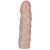 Рельефная насадка для трусиков Vac-U-Lock 6  Raging hard-On Dong - 14,7 см. - Doc Johnson - купить с доставкой в Кисловодске
