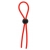 Красное эрекционное лассо с одной бусиной-утяжкой STRETCHY THIN LASSO - Dream Toys - в Кисловодске купить с доставкой