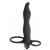 Черная вибронасадка для двойного проникновения Flirtini - 15,9 см. - Lola Games - купить с доставкой в Кисловодске