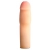 Телесная насадка-удлинитель на пенис PERFORMANCE 1.5INCH COCK XTENDER - 16 см. - Blush Novelties - в Кисловодске купить с доставкой