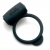 Темно-серое эрекционное кольцо Vibrating Love Ring с вибрацией - Fifty Shades of Grey - в Кисловодске купить с доставкой