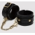 Черные оковы на ноги Bound to You Faux Leather Ankle Cuffs - Fifty Shades of Grey - купить с доставкой в Кисловодске