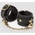 Черные наручники Bound to You Faux Leather Wrist Cuffs - Fifty Shades of Grey - купить с доставкой в Кисловодске