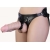 Гигантский фаллоимитатор на присоске в комплекте с трусиками - 26 см. - LOVETOY (А-Полимер) - купить с доставкой в Кисловодске