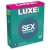 Ребристые презервативы LUXE Royal Sex Machine - 3 шт. - Luxe - купить с доставкой в Кисловодске