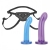 Страпон унисекс Beginners Strap-On с 2 насадками - 15 и 13 см. - Lux Fetish - купить с доставкой в Кисловодске