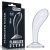 Прозрачный стимулятор простаты Flawless Clear Prostate Plug - 15 см. - Lovetoy - в Кисловодске купить с доставкой