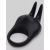 Черное эрекционное виброкольцо Sensation Rechargeable Vibrating Rabbit Love Ring - Fifty Shades of Grey - в Кисловодске купить с доставкой