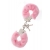 Металлические наручники с розовой меховой опушкой METAL HANDCUFF WITH PLUSH PINK - Dream Toys - купить с доставкой в Кисловодске
