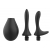 Черный анальный душ Nexus Anal Douche Set с 2 сменными насадками - Nexus Range - купить с доставкой в Кисловодске