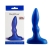 Синий анальный стимулятор Beginners p-spot massager - 11 см. - Lola Games - в Кисловодске купить с доставкой