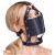 Черный намордник с кляпом-шаром Head Harness With A Gag - Orion - купить с доставкой в Кисловодске