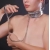 Серебристый ошейник из искусственной кожи - Sitabella - купить с доставкой в Кисловодске