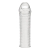 Текстурированная насадка на пенис Clear Textured Penis Enhancing Sleeve Extension - 16,5 см. - BlueLine - в Кисловодске купить с доставкой