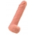 Телесная удлиняющая фаллическая насадка - 16 см. - ToyFa - в Кисловодске купить с доставкой