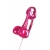 Розовый леденец в форме члена со вкусом айриш крим - 80 гр. - Sosuчki - купить с доставкой в Кисловодске