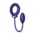 Фиолетовое эрекционное виброкольцо с анальным шариком Eclipse - ONE DC B.V. - в Кисловодске купить с доставкой
