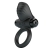 Черное эрекционное кольцо с вибрацией Adrien - Baile - в Кисловодске купить с доставкой