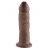 Коричневый фаллоимитатор 9  Cock - 22,9 см. - Pipedream
