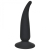 Чёрная анальная пробка P-spot Teazer Black - 12,2 см. - Lola Games - в Кисловодске купить с доставкой