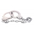 Наручники из металла с длинной цепочкой CHROME HANDCUFFS METAL HANDCUFFS W. KEY - NMC - купить с доставкой в Кисловодске