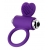 Фиолетовое виброкольцо с ресничками JOS PERY - JOS - в Кисловодске купить с доставкой