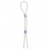 Прозрачное эрекционное кольцо-лассо SILICONE LASSO COCK RING DUAL BEADS - NMC - в Кисловодске купить с доставкой