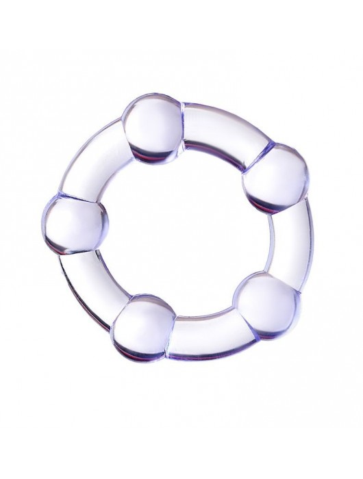 Фиолетовое эрекционное кольцо A-Toys - A-toys - в Кисловодске купить с доставкой