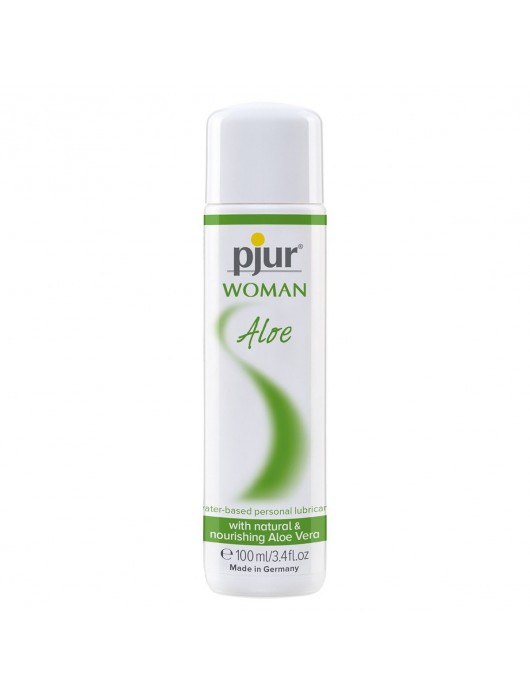 Лубрикант на водной основе pjur WOMAN Aloe - 100 мл. - Pjur - купить с доставкой в Кисловодске