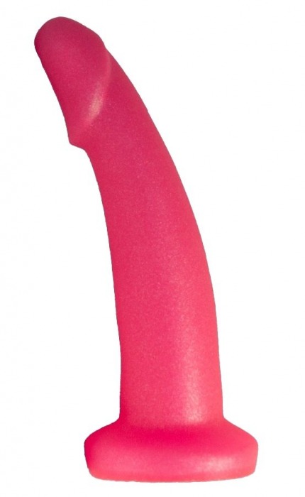 Розовый плаг-массажёр для простаты - 13,5 см. - LOVETOY (А-Полимер) - в Кисловодске купить с доставкой