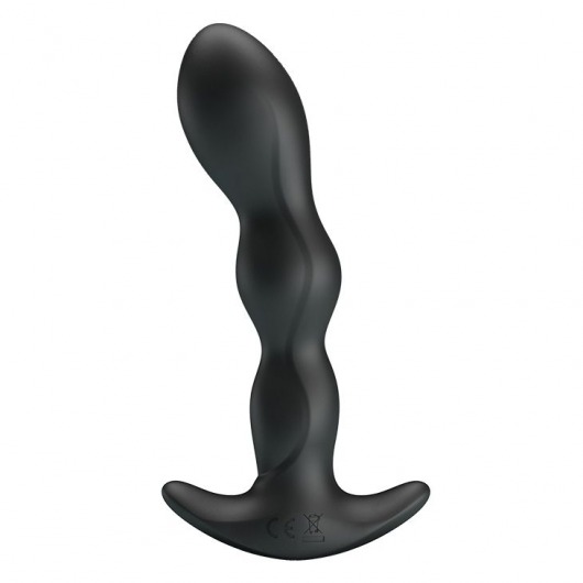 Черный анальный стимулятор простаты с вибрацией Special Anal Massager - 14,5 см. - Baile - в Кисловодске купить с доставкой