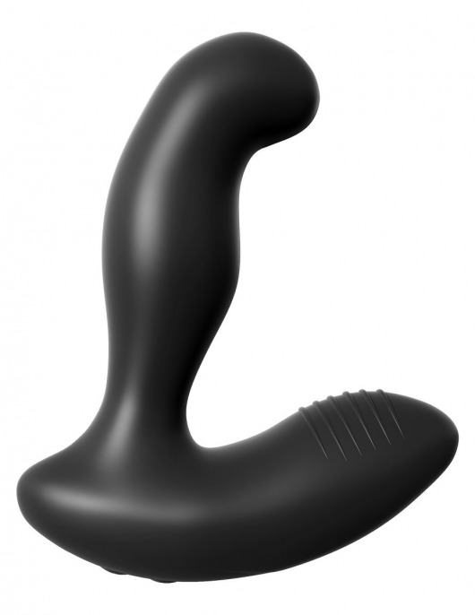 Черный массажер простаты Electro Stim Prostate Vibe с электростимуляцией - 13,3 см. - Pipedream - купить с доставкой в Кисловодске