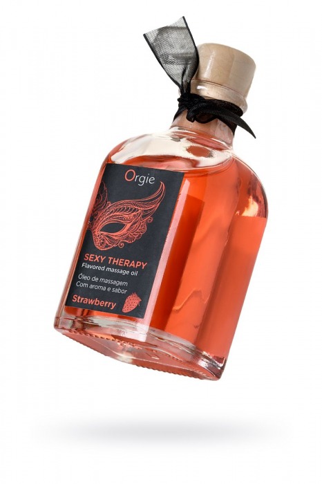 Массажное масло Orgie Lips Massage со вкусом клубники - 100 мл. - ORGIE - купить с доставкой в Кисловодске
