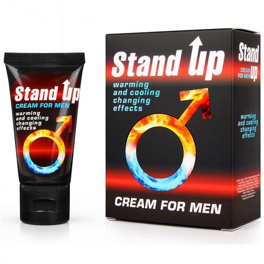 Возбуждающий крем для мужчин Stand Up - 25 гр. - Биоритм - купить с доставкой в Кисловодске