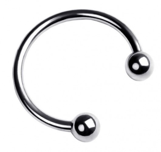 Серебристая подкова на головку пениса - ToyFa - купить с доставкой в Кисловодске