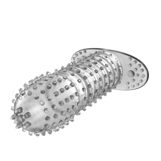 Закрытая прозрачная насадка Crystal sleeve - 12 см. - Erowoman-Eroman - в Кисловодске купить с доставкой