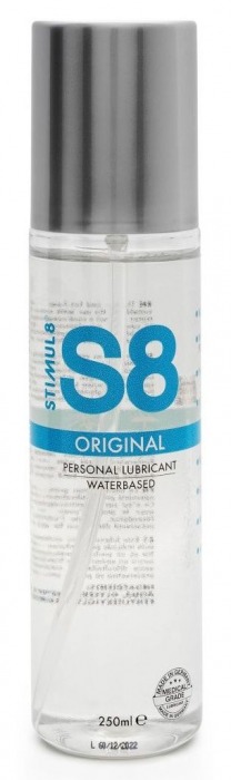 Универсальный лубрикант на водной основе S8 Original Lubricant - 250 мл. - Stimul8 - купить с доставкой в Кисловодске